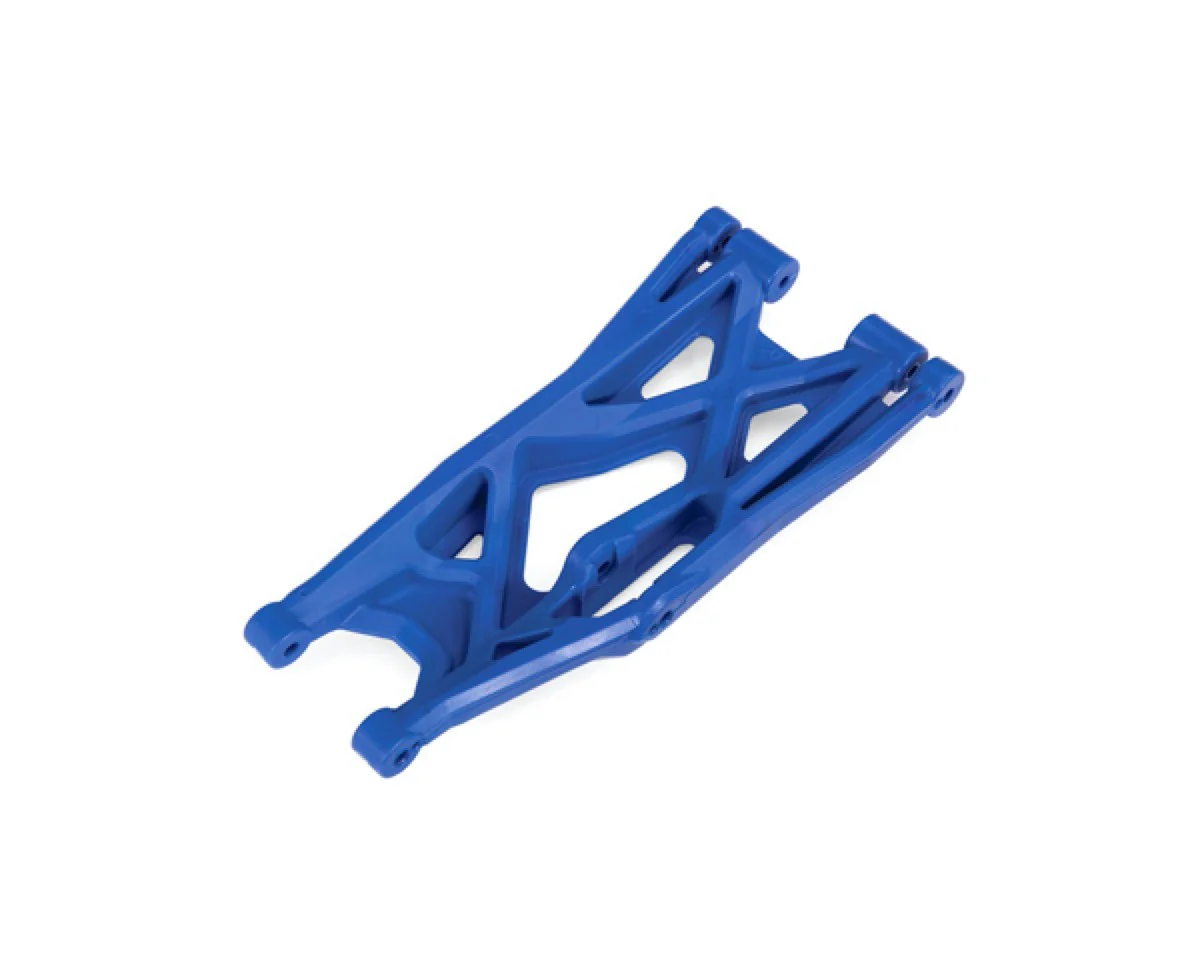 1 Triangle de suspension inférieur droit renforcés XMaxx - Traxxas 7830X Bleu