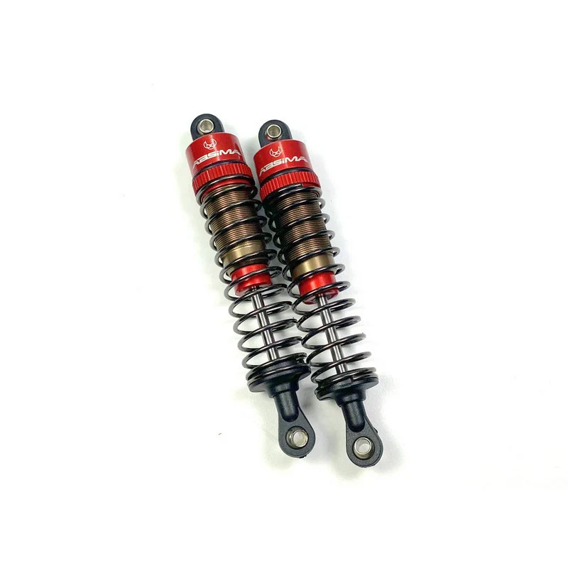 2 Amortisseurs standard en aluminium 75mm pour voitures RC 1/10 - Absima 2330042