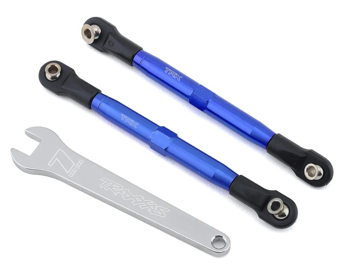 2 Biellettes Alu Avant / Arrière Rustler 4X4 - Traxxas 6742X
