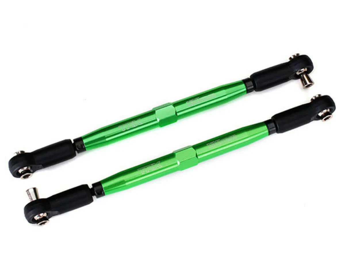 2 Biellettes aluminium verte 157mm pour X-Maxx 8S Traxxas 7748G