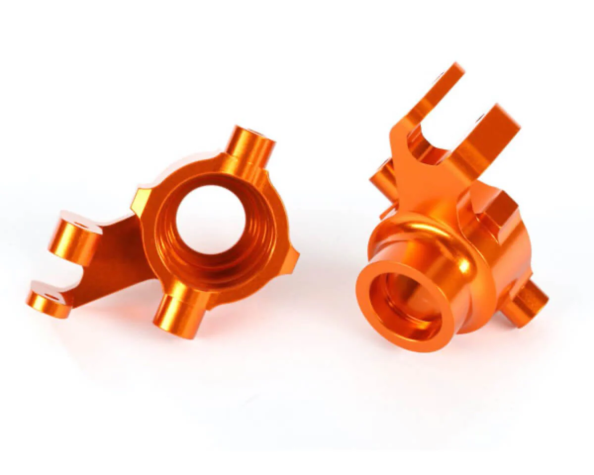 2 Fusées de direction Gauche / Droite Alu anodisés Orange Maxx - Traxxas 8937A