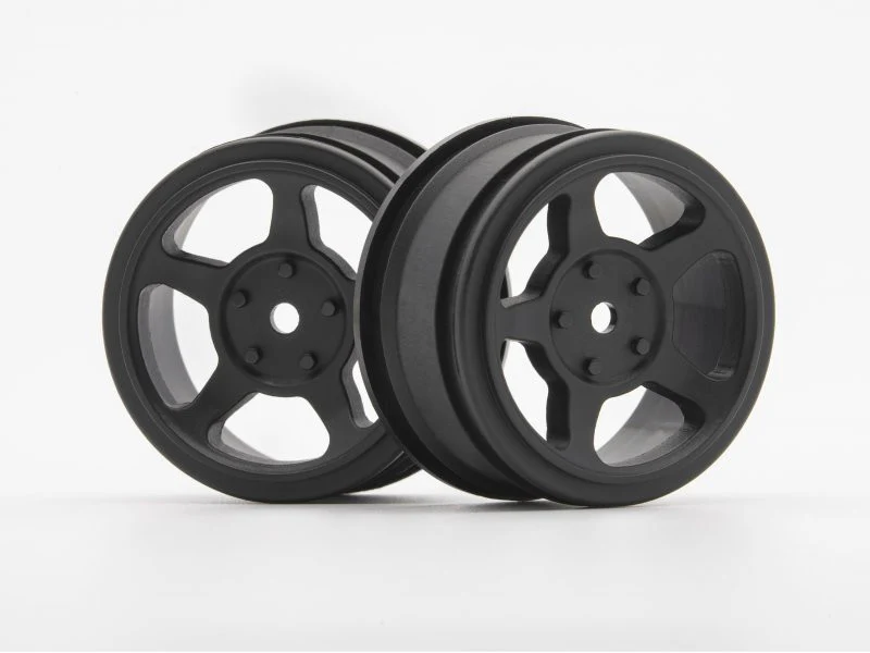 2 jantes TA2 Vintage 26mm noire (0mm OFFSET) HPI 160336