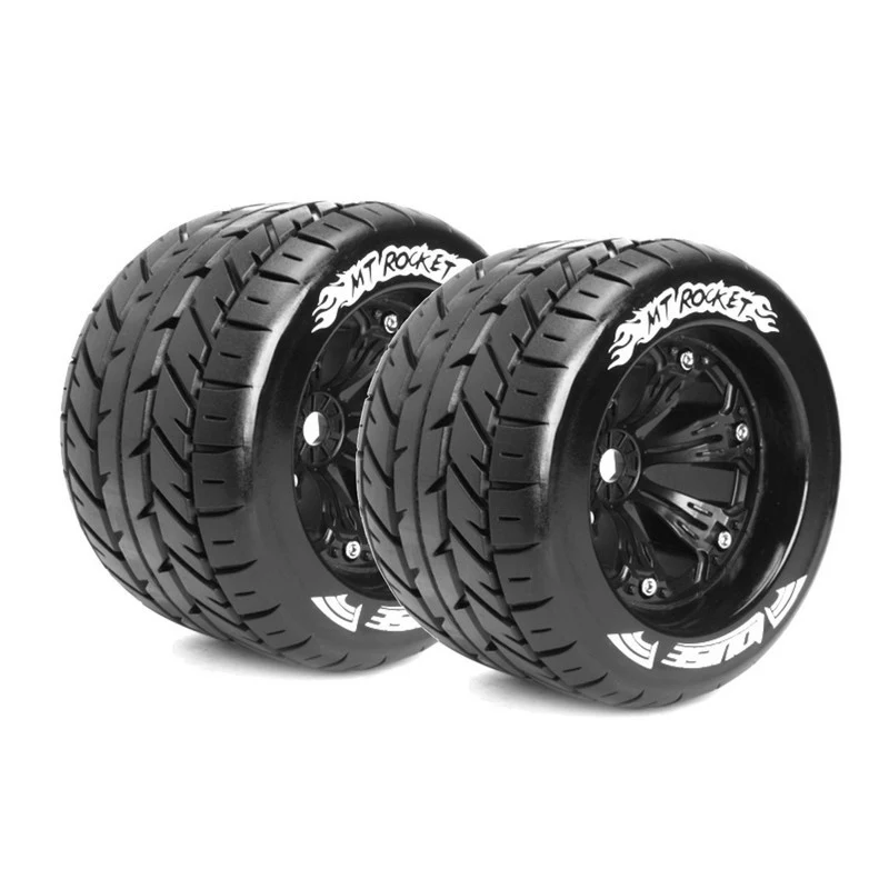 2 Pneus et jantes MT-ROCKET 3,8 Noir 3217B" - Image 2