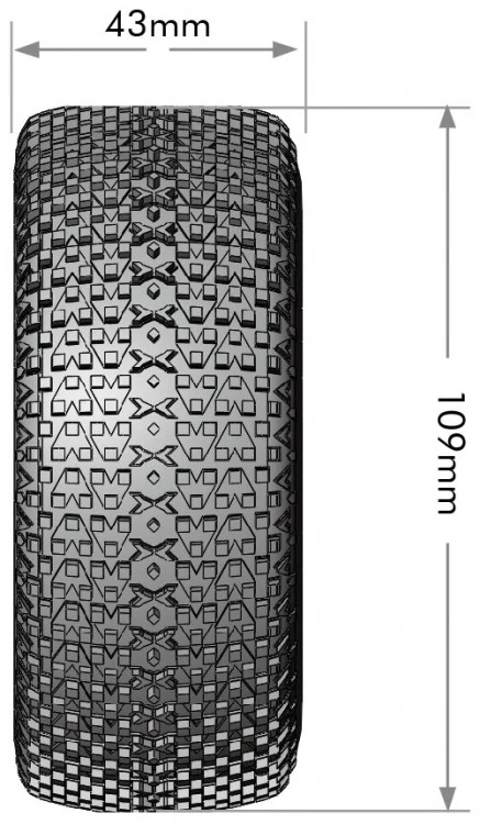 2 Pneus et roues SC-TURBO soft (Hex amovible 4pcs) - LT3147SB - Image 5