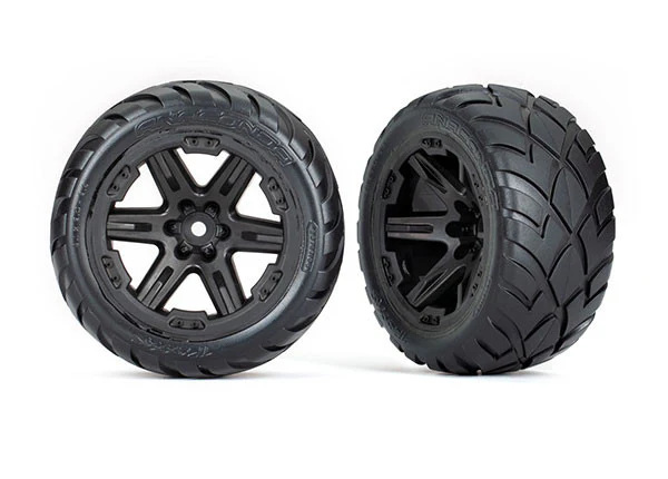 2 Pneus/roues Anaconda RXT Black 2,8 4WD, 2WD Avant (TSM-Rated) - 6775