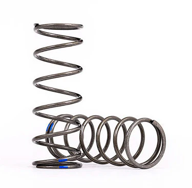 2 Ressorts D'amortisseurs Moyens Gtx 4,594 Bleu Traxxas 7848