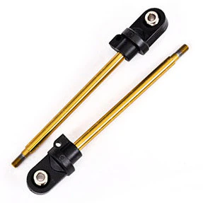 2 Tiges D'amortisseurs 92mm Gtx Titane Traxxas 7863T