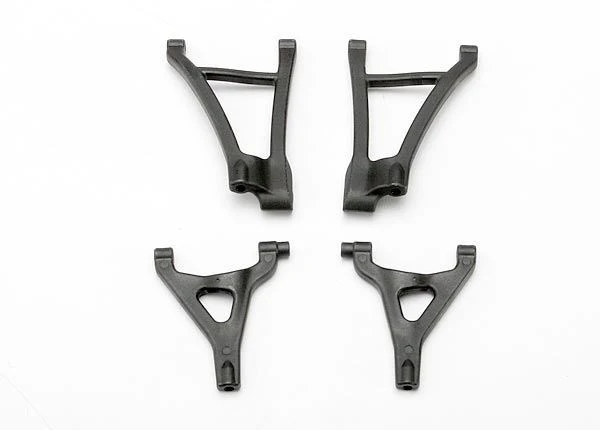 2 Triangles De Suspension Avant Superieurs Et Inferieurs Traxxas 7031