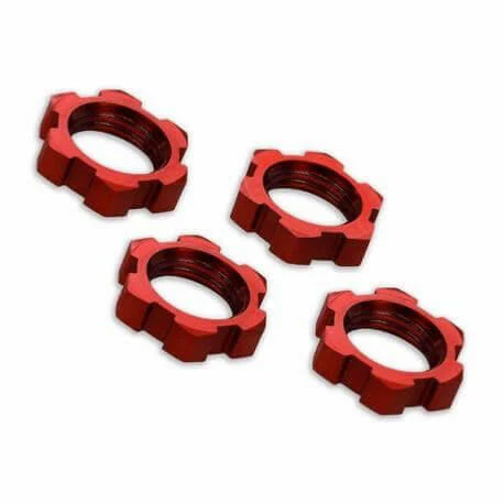 4 Écrous de roues 17mm alu Traxxas 7758R