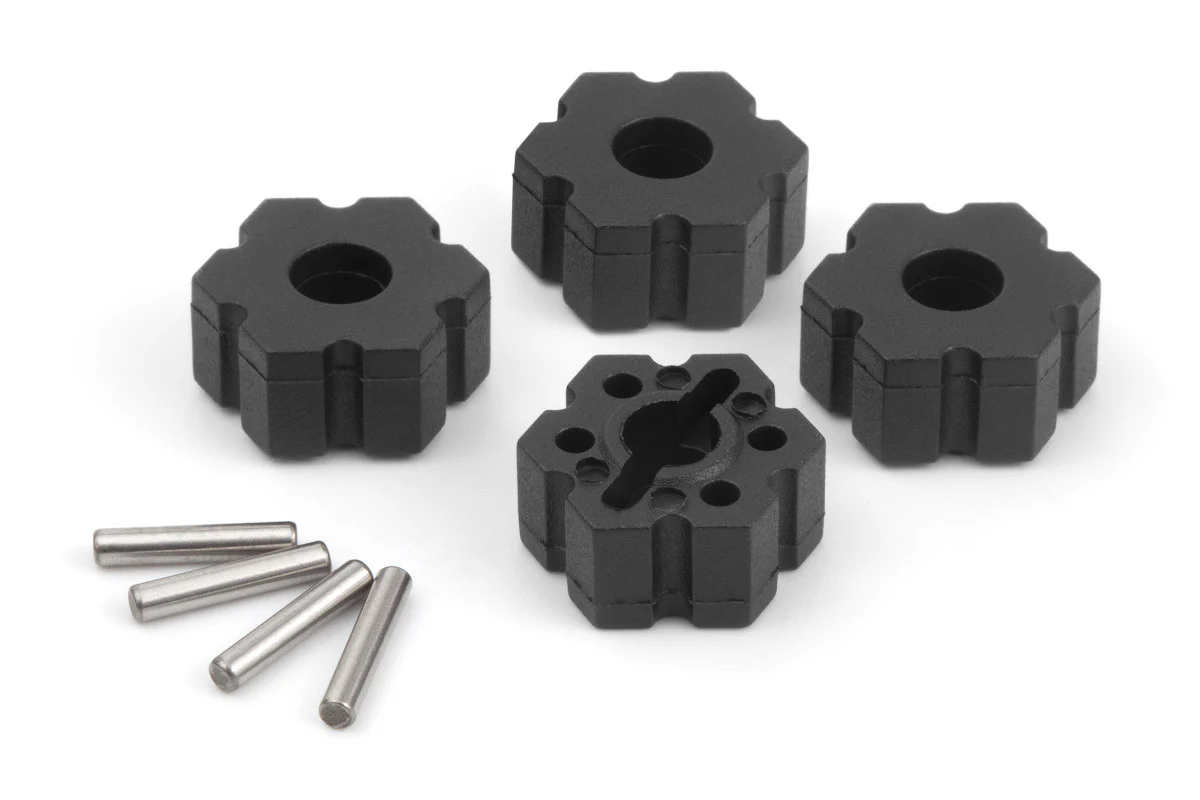 4 Hexagones de roues 14mm (Quantum2) MV150433
