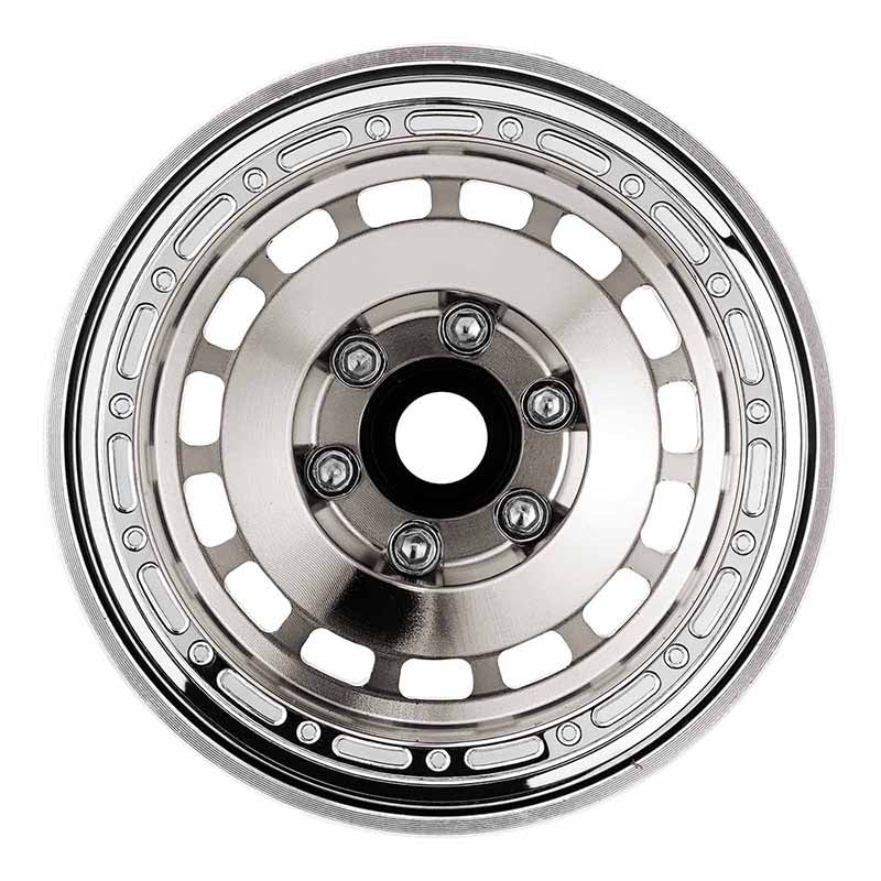 4 jantes INJORA 1,9" chrome en aluminium CNC pour crawlers RC 1/10 (W1903) - Image 7