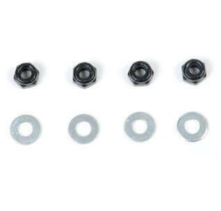 4 Rondelles M4 + Écrous frein - T2M T4900/22