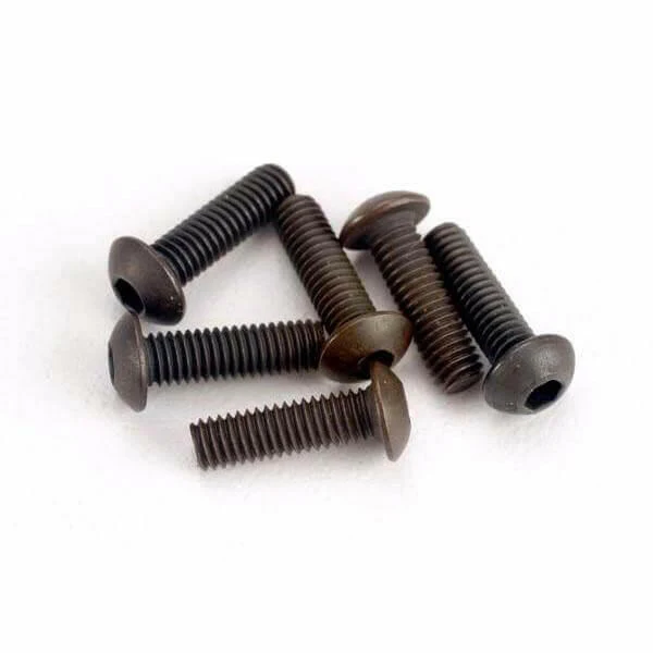 6 Vis BHC tête bombée M3x10 Traxxas 2577