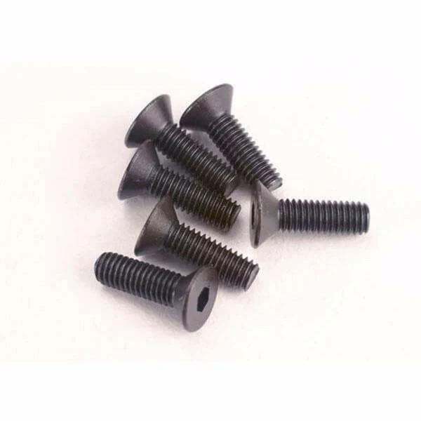 6 Vis BTR Tête fraisée M3x10 Traxxas 2551
