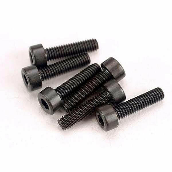 6 Vis btr tête ronde 2.5x10mm Traxxas 3229