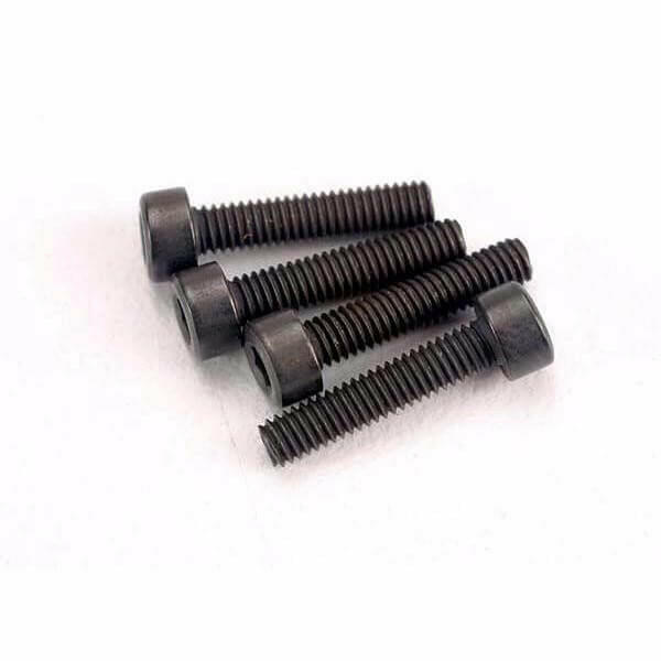 6 Vis BTR tête ronde 2.5x12mm Traxxas 3236