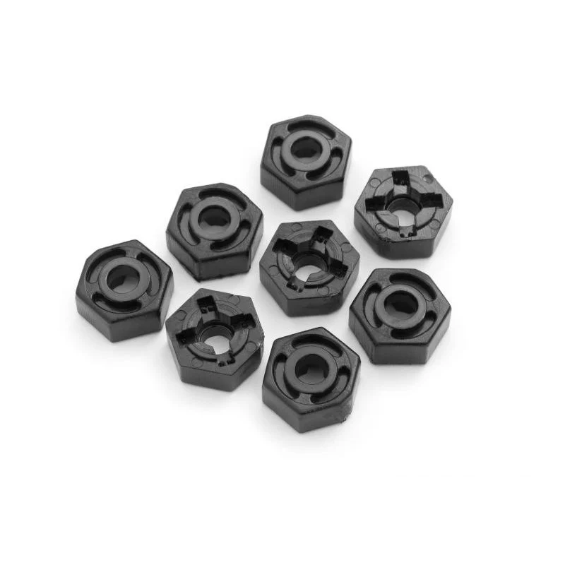 8 Hexagones de roues Blackzon 1/16 - 540041