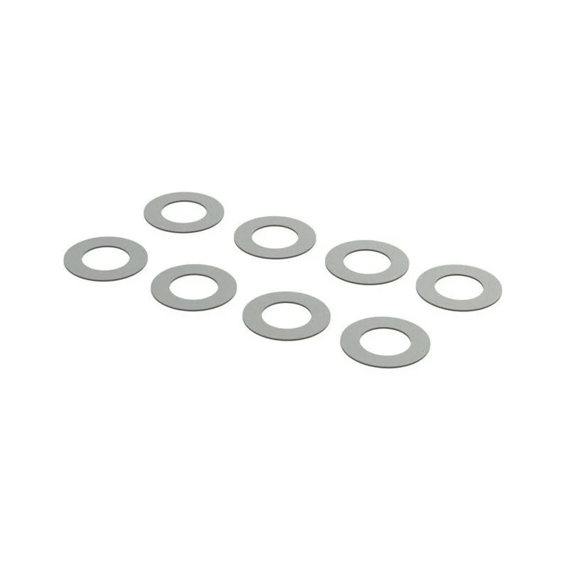 8 Rondelles calage de Différentiel 5,4 x 9,4 x 0,2 mm Arrma AR709057