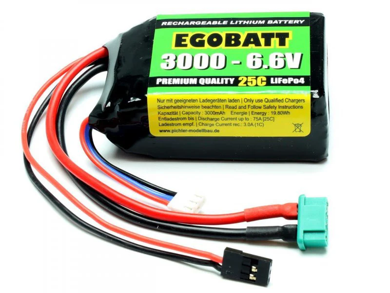 Accu LiFe Egobatt 3000mAh - 6.6V (25C)