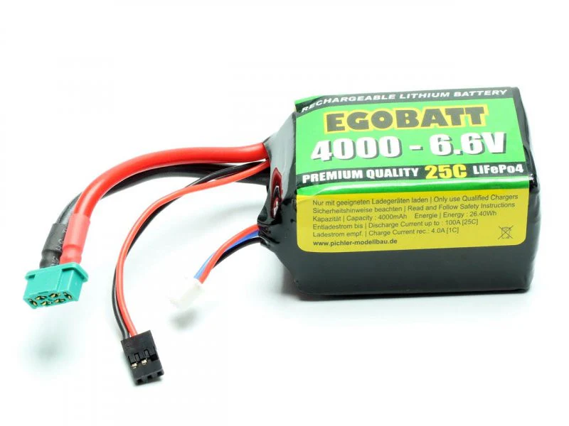 Accu LiFe Egobatt 4000mAh - 6.6V (25C)