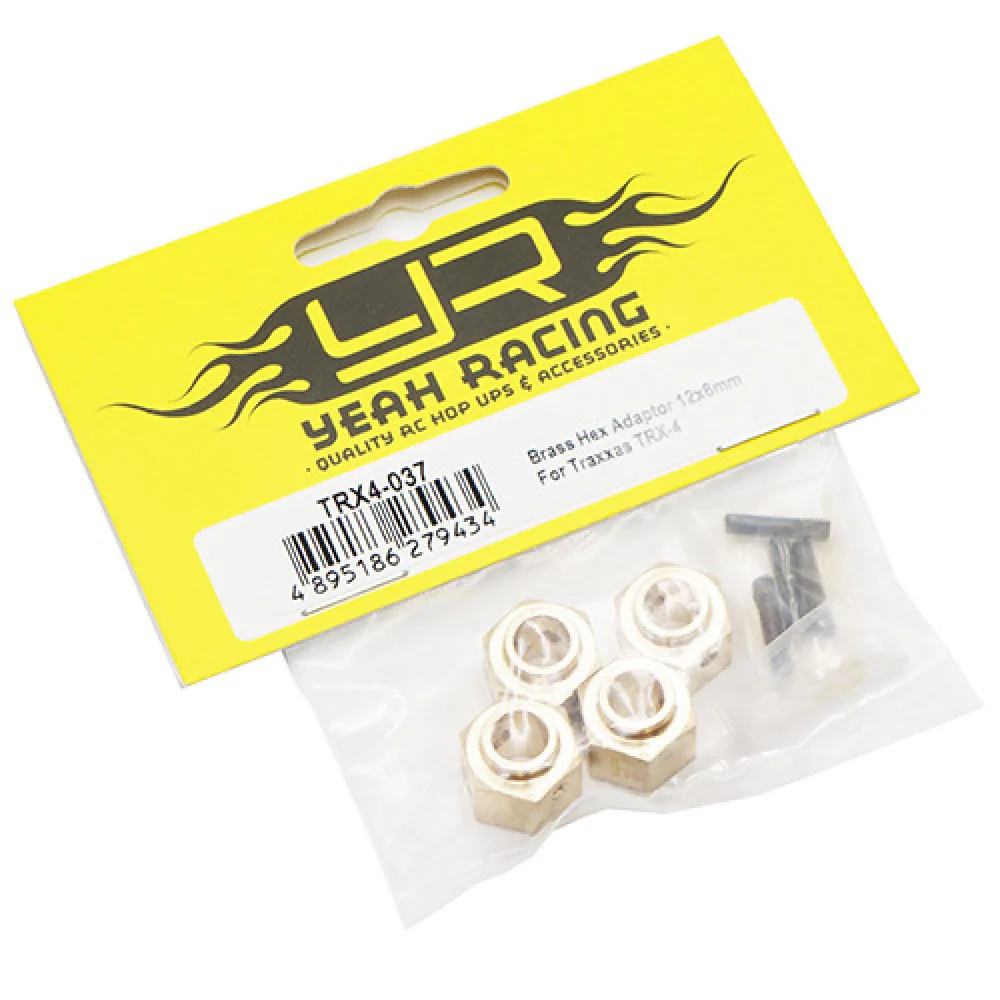 Adaptateur hexagonal en laiton de 12 mm, décalage de 8 mm pour Traxxas TRX-4 - Image 3