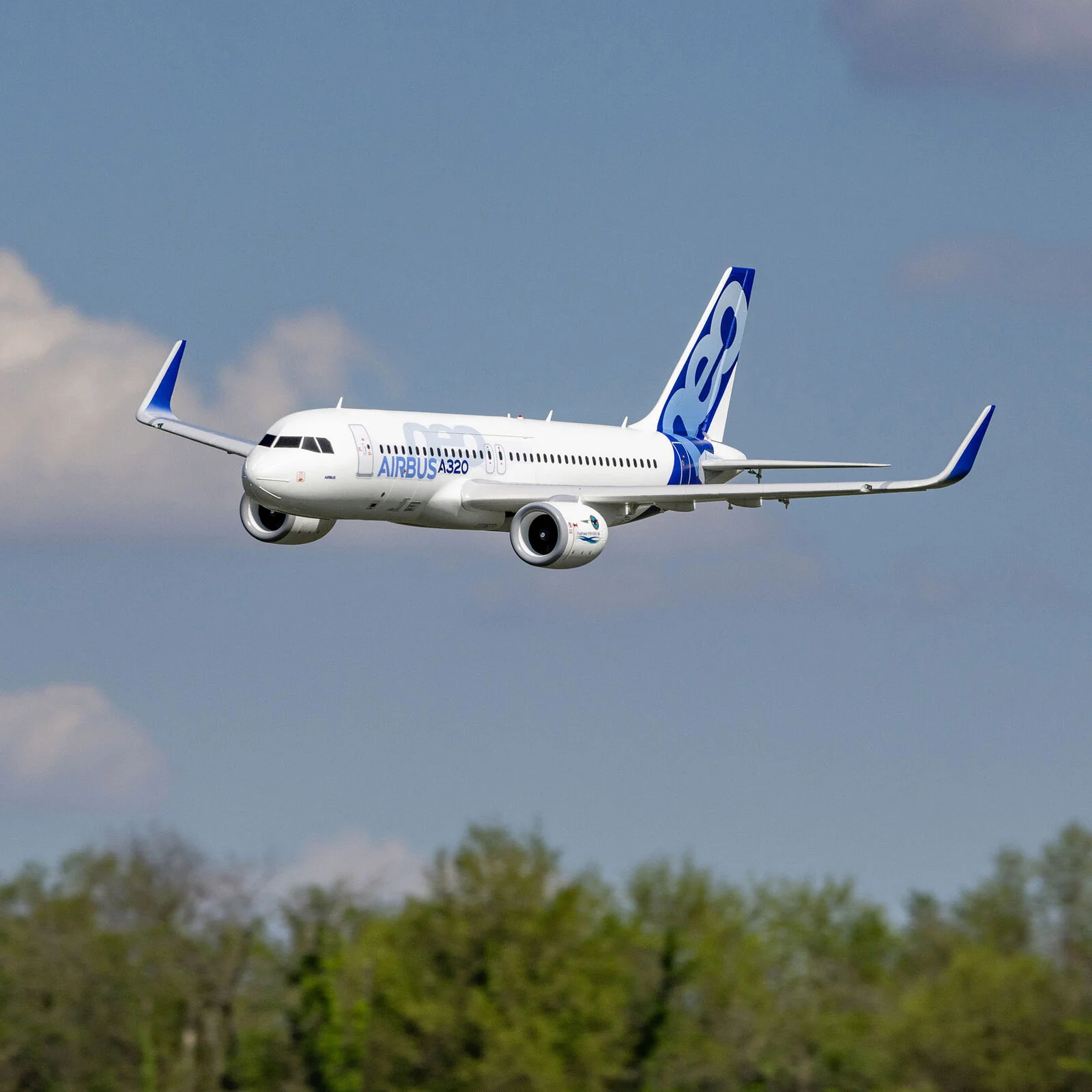 Airbus A320neo Twin 64mm EDF BNF Basic AS3X + SAFE - EFL1493 - Image 10