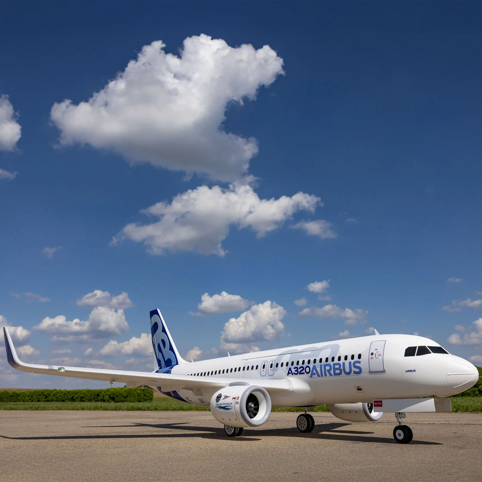 Airbus A320neo Twin 64mm EDF BNF Basic AS3X + SAFE - EFL1493 - Image 8