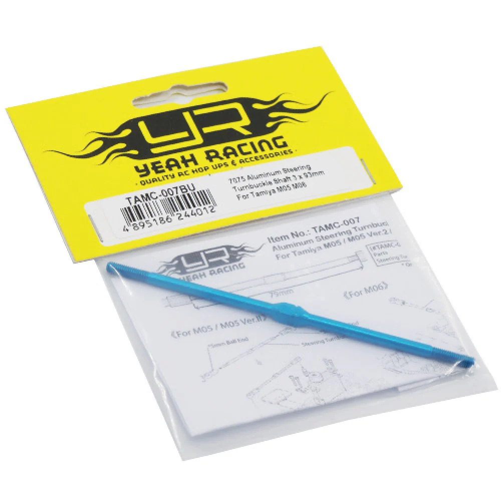 Arbre de tendeur de direction en alu 7075, pour Tamiya M05 M06 Yeah Racing - Image 4