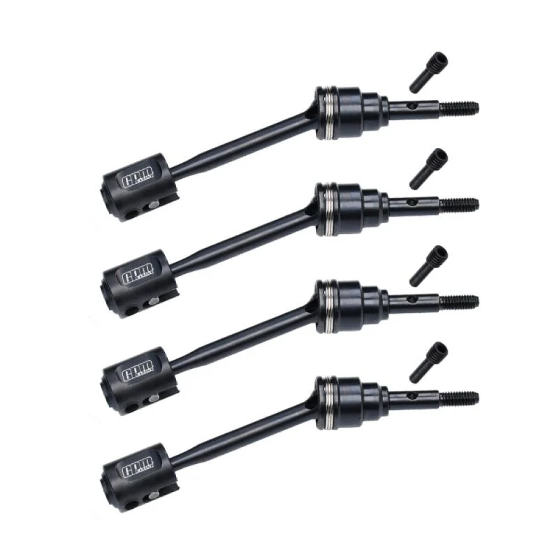 Arbres de transmission avant/arrière en acier au carbone noir (4) GPM TRX MiniMaxx - GPMTXMM050FRSBK