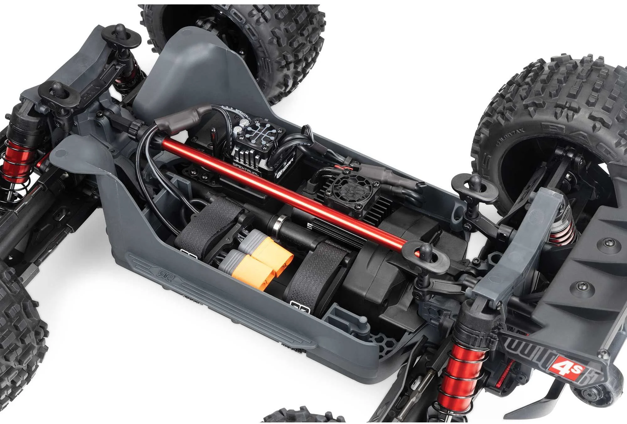 Arrma 1/10 Outcast 4S V2 4x4 BLX Stunt Truck RTR - ARA4410V2T3 - Image 6
