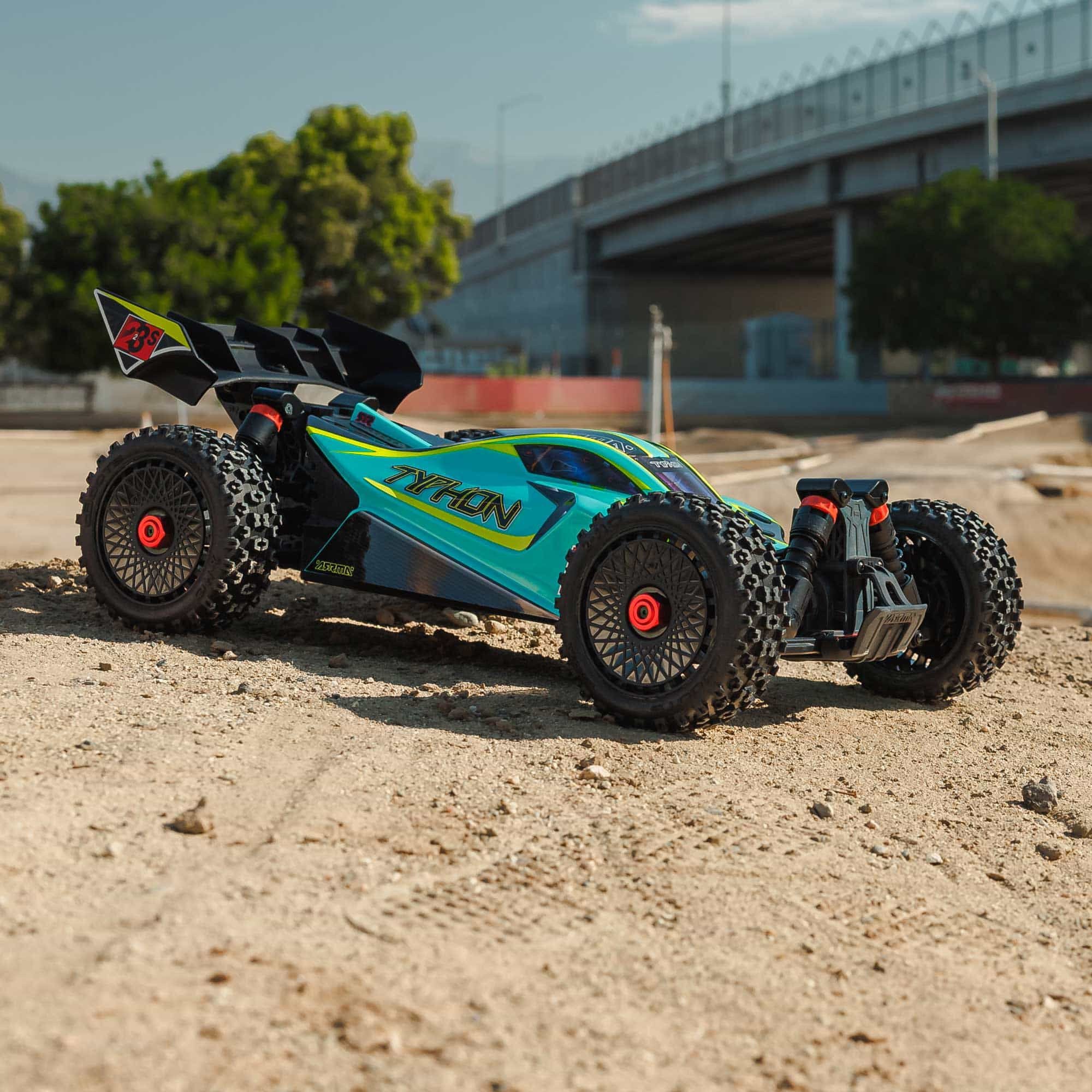 Arrma Buggy 4X4 Typhon brushless 223S BLX 1/8 avec DSC RTR vert - ARA4306V4T1 - Image 11