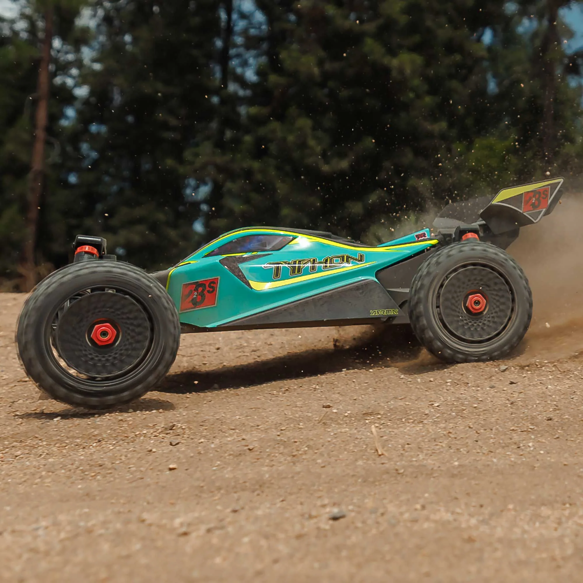 Arrma Buggy 4X4 Typhon brushless 223S BLX 1/8 avec DSC RTR vert - ARA4306V4T1 - Image 14