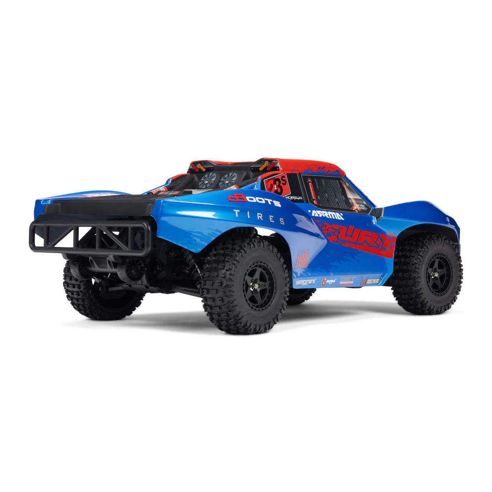 Arrma Fury 223S BLX Brushless 2WD Short Course bleu RTR - ARA3521T1 - Image 2