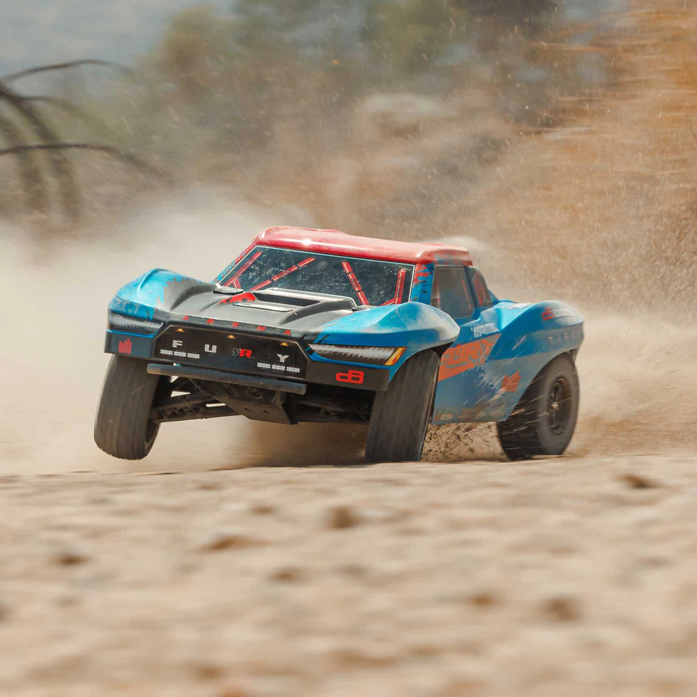 Arrma Fury 223S BLX Brushless 2WD Short Course bleu RTR - ARA3521T1 - Image 7