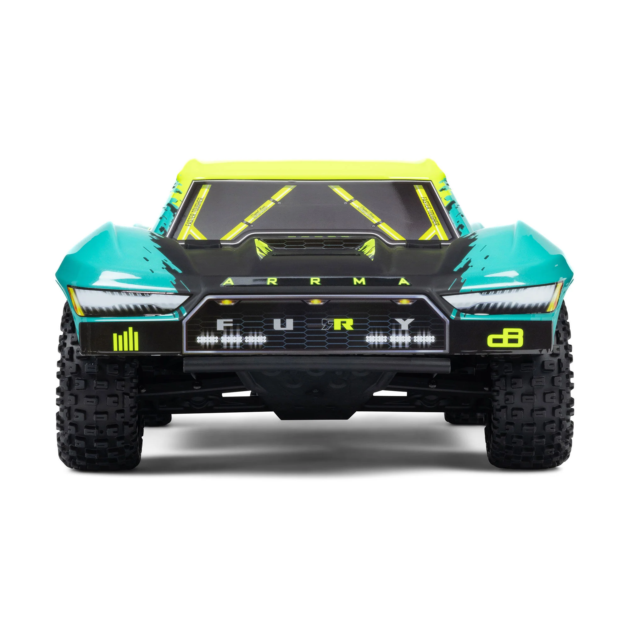 Arrma Fury 223S BLX Brushless 2WD Short Course vert RTR - ARA3521T2 - Image 5