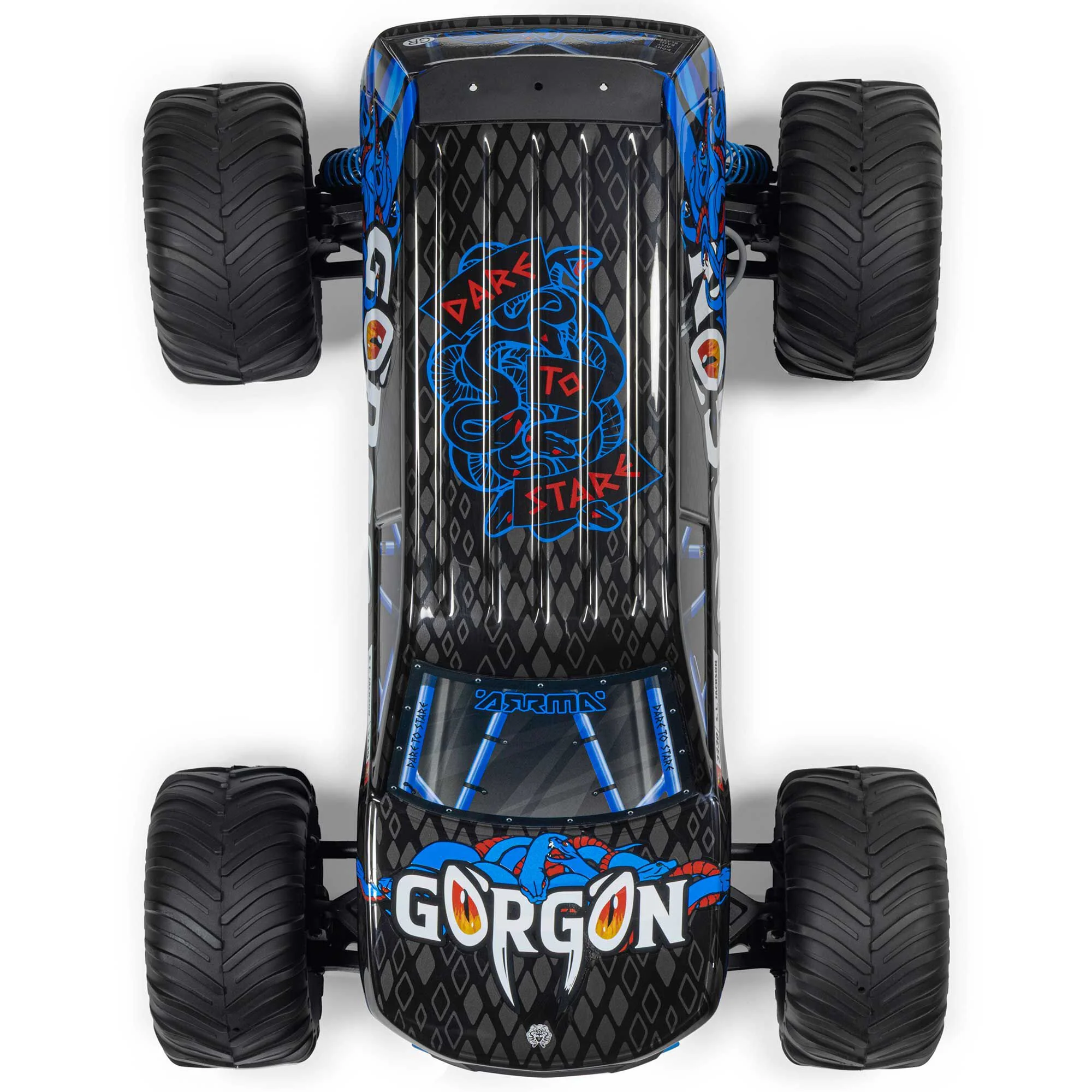 Arrma Gorgon 2WD MT 1/10 RTR bleu ARA3230ST5 - Image 6