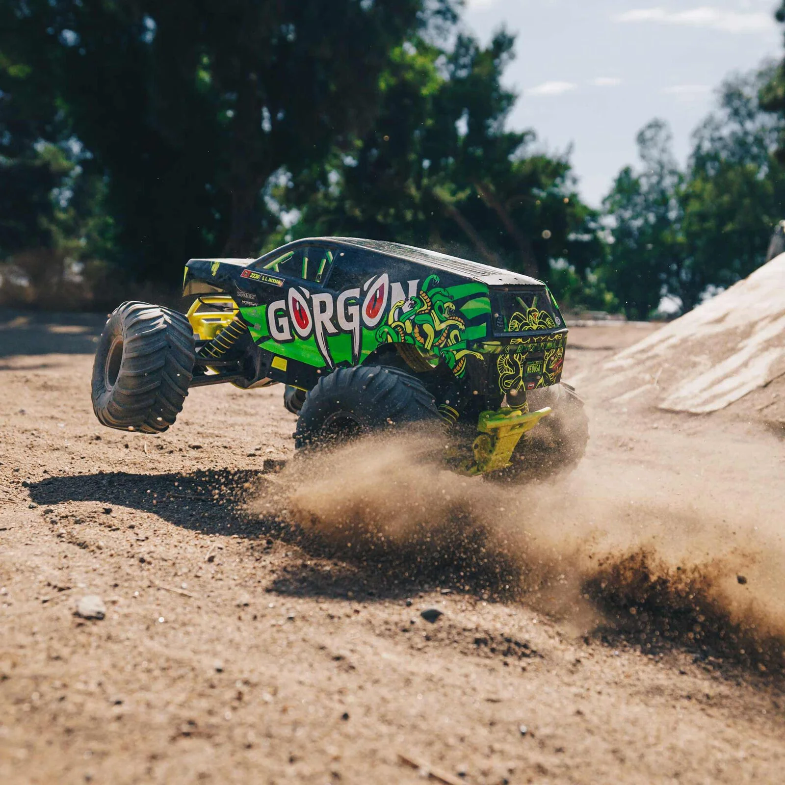 Arrma Gorgon 2WD MT 1/10 RTR jaune ARA3230ST1 - Image 13