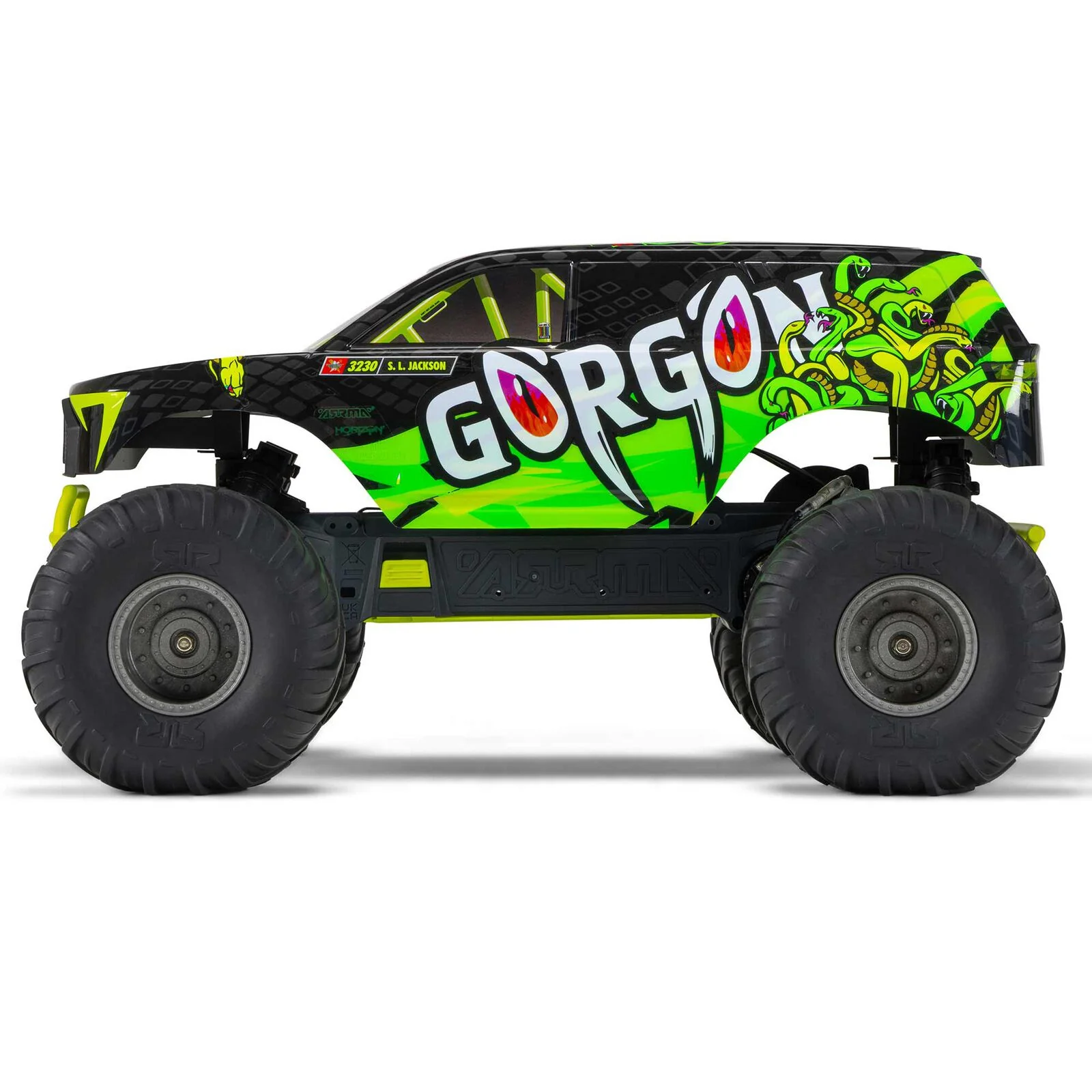 Arrma Gorgon 2WD MT 1/10 RTR jaune ARA3230ST1 - Image 8