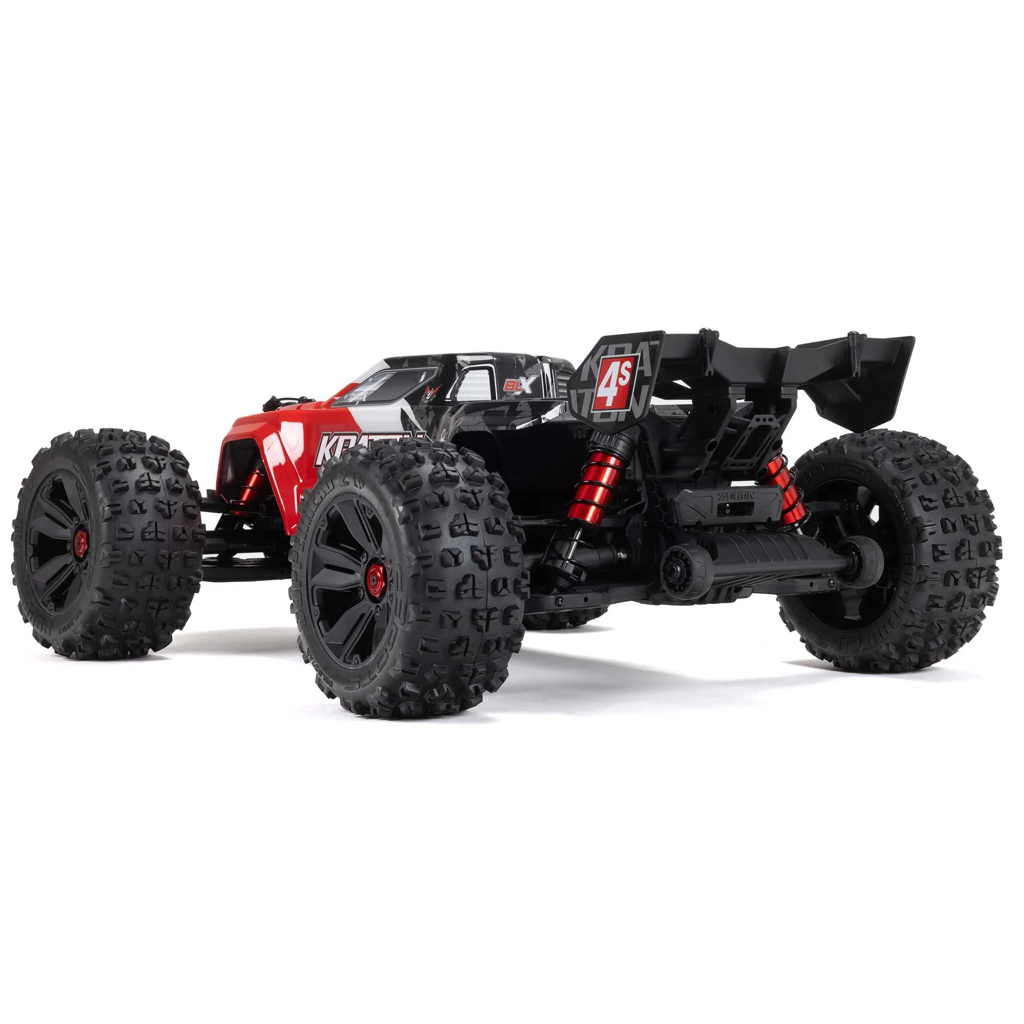 Arrma Kraton 1/10 4X4 4S V2 BLX Monster truck RTR Rouge - Image 6