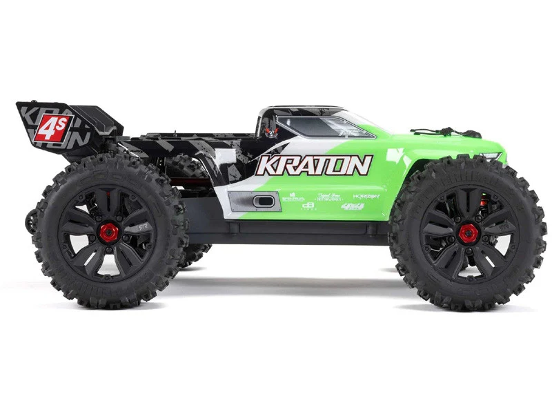 Arrma Kraton 1/10 4X4 4S V2 BLX Monster truck RTR vert ARA4408V2T4 - Image 3