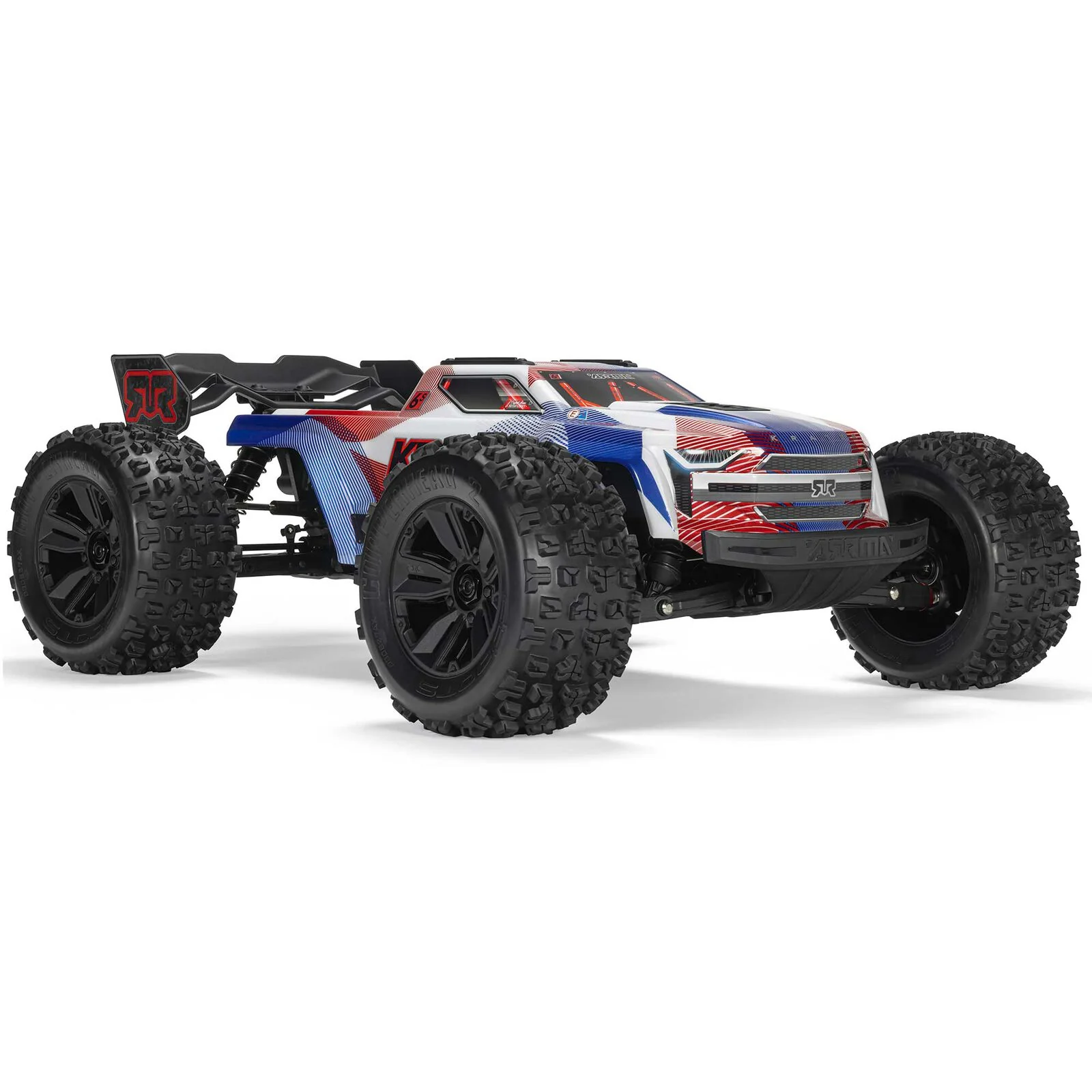 ARRMA Kraton 6S V6 4X4 BLX Brushless Monster 1/8 RTR bleu ARA8608V6T4 - Image 22