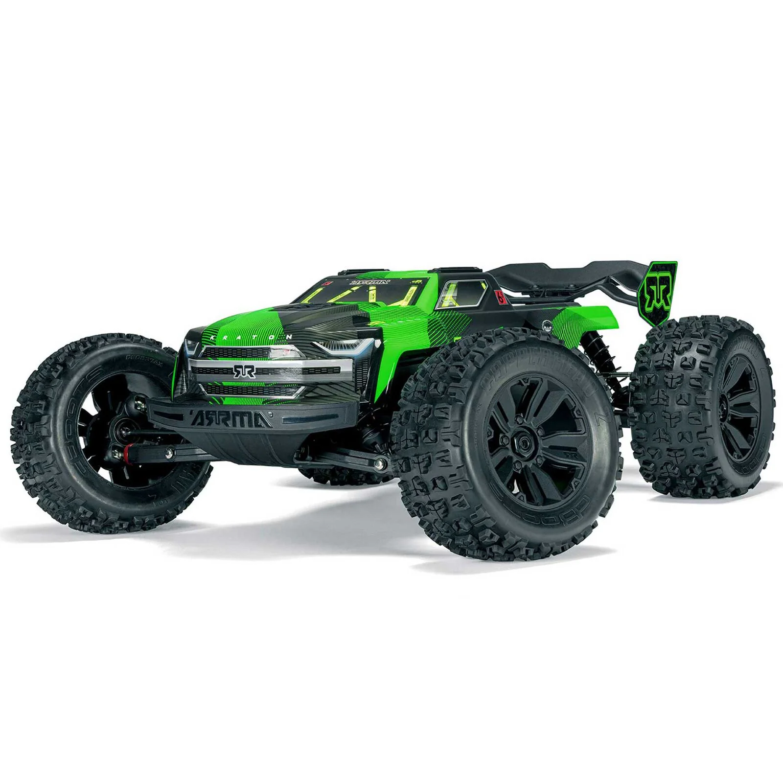 ARRMA Kraton 6S V6 4X4 BLX Brushless Monster 1/8 RTR vert ARA8608V6T3