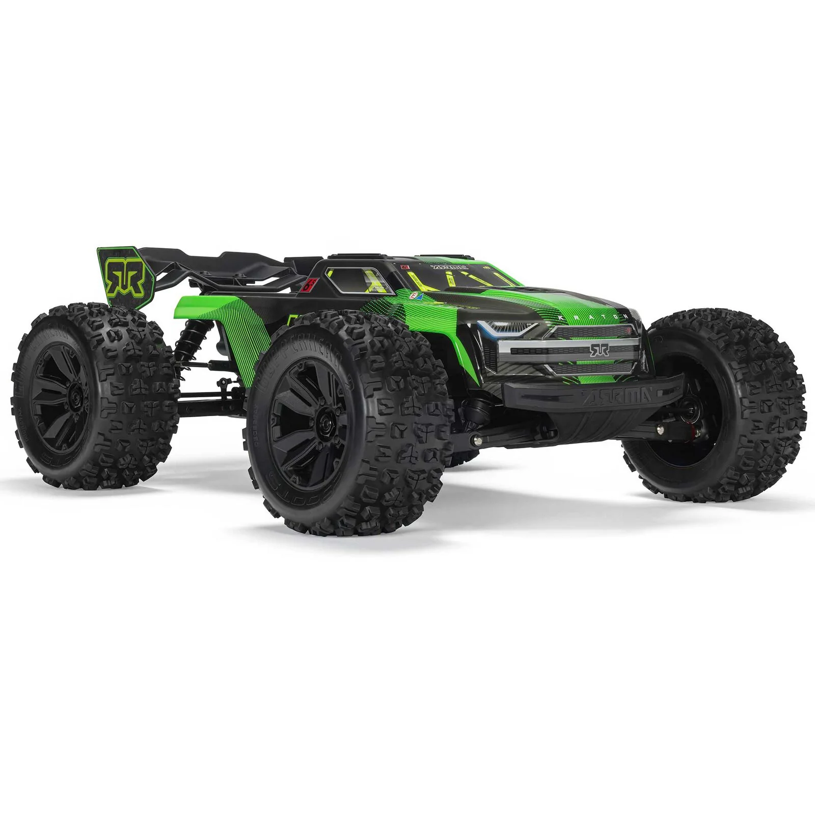 ARRMA Kraton 6S V6 4X4 BLX Brushless Monster 1/8 RTR vert ARA8608V6T3 - Image 11