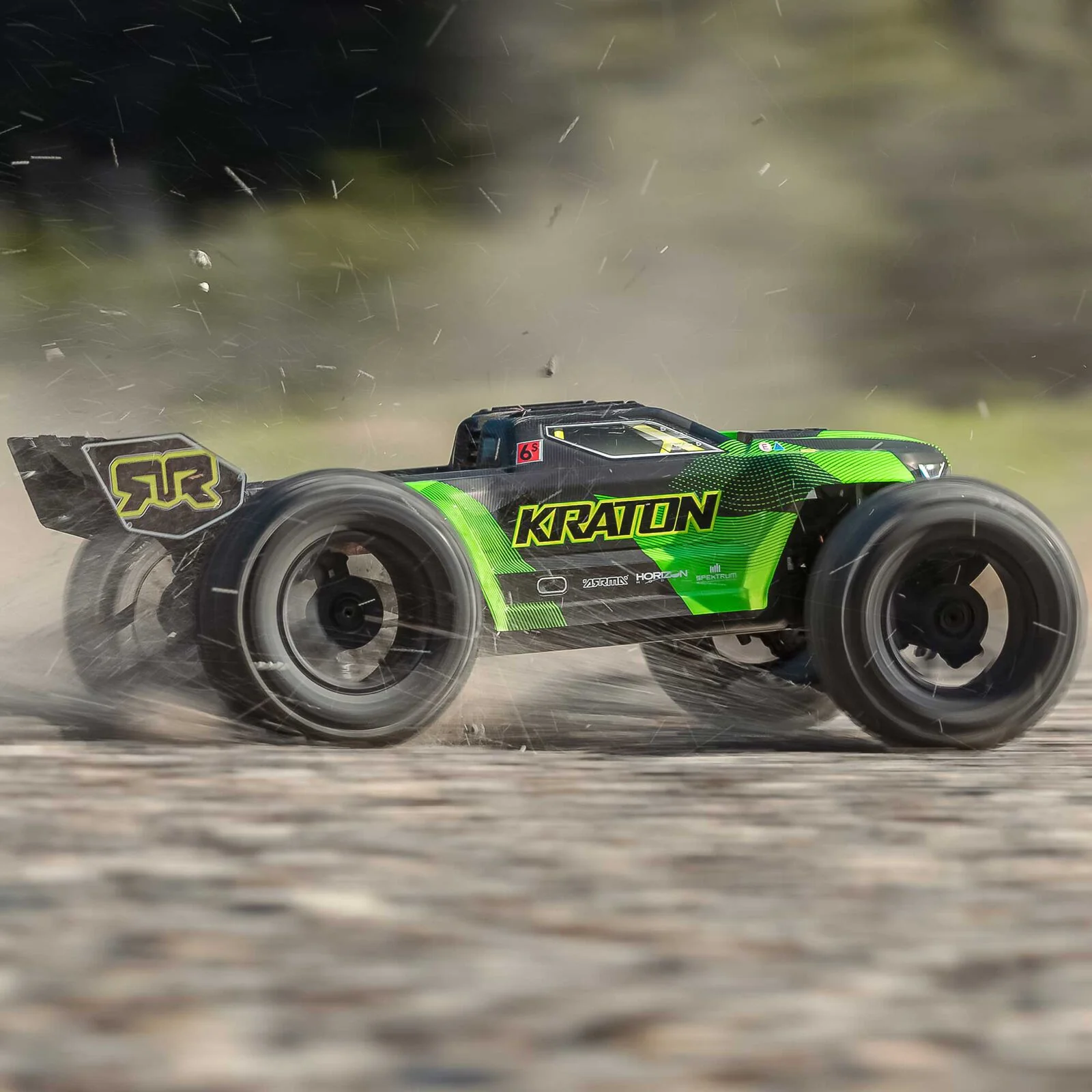 ARRMA Kraton 6S V6 4X4 BLX Brushless Monster 1/8 RTR vert ARA8608V6T3 - Image 12
