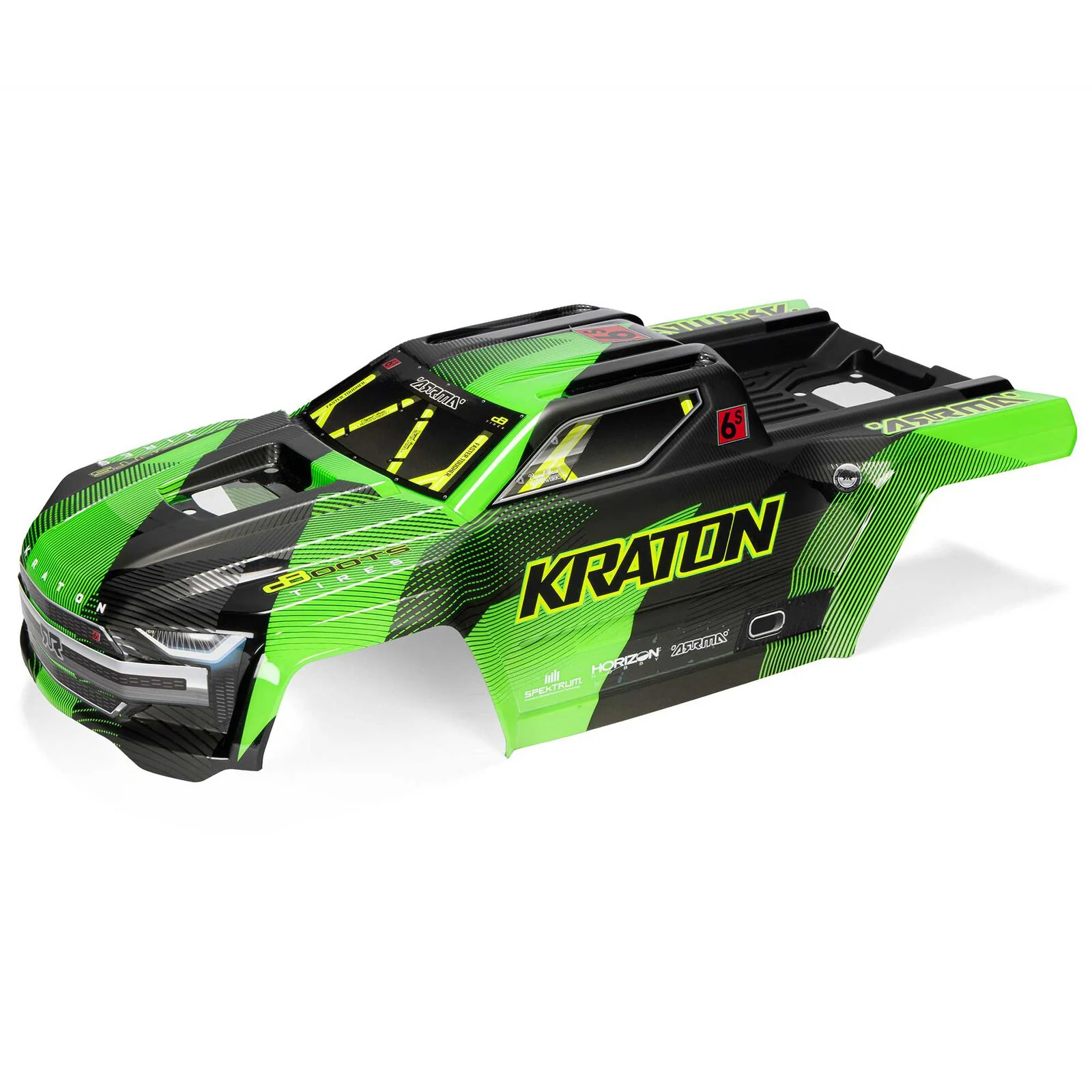 ARRMA Kraton 6S V6 4X4 BLX Brushless Monster 1/8 RTR vert ARA8608V6T3 - Image 18