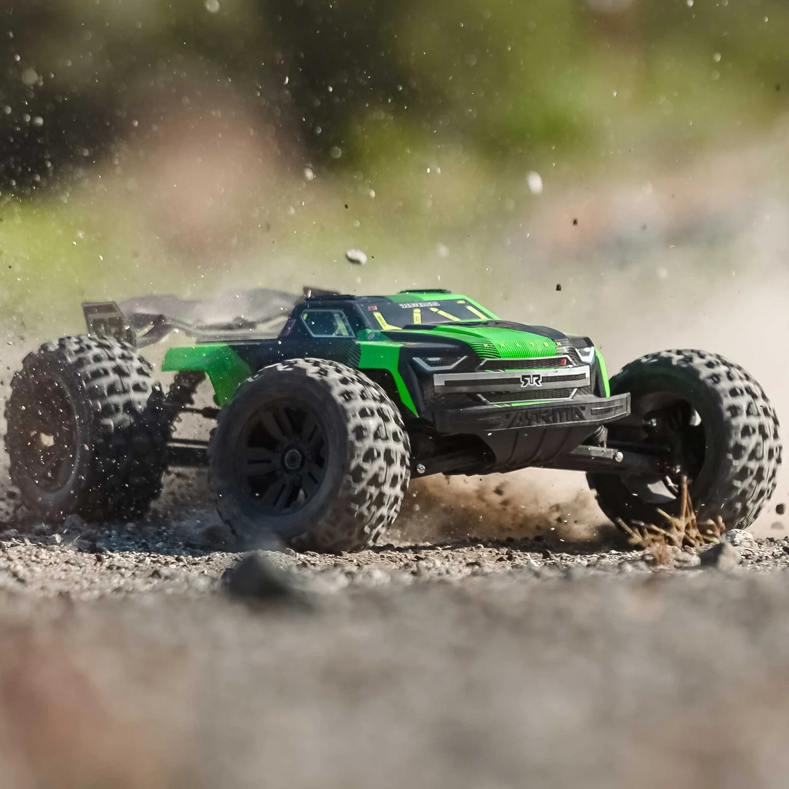 ARRMA Kraton 6S V6 4X4 BLX Brushless Monster 1/8 RTR vert ARA8608V6T3 - Image 2