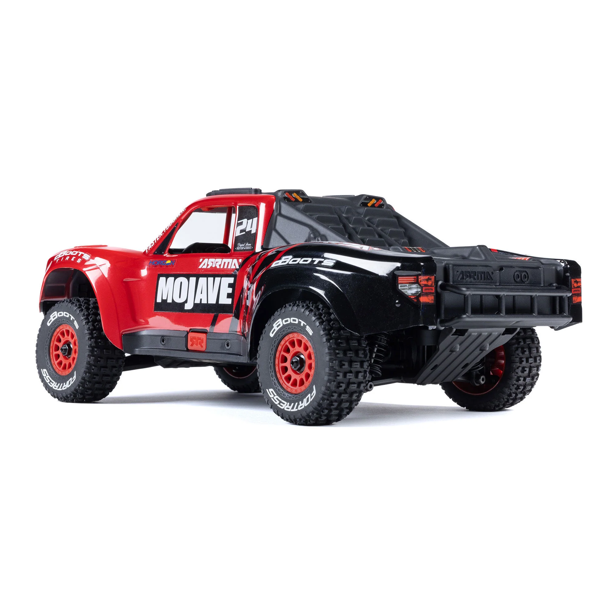 Arrma Mojave Grom Mega 1/16 380 4X4 Small Scale Desert Truck RTR rouge/noir - Image 2