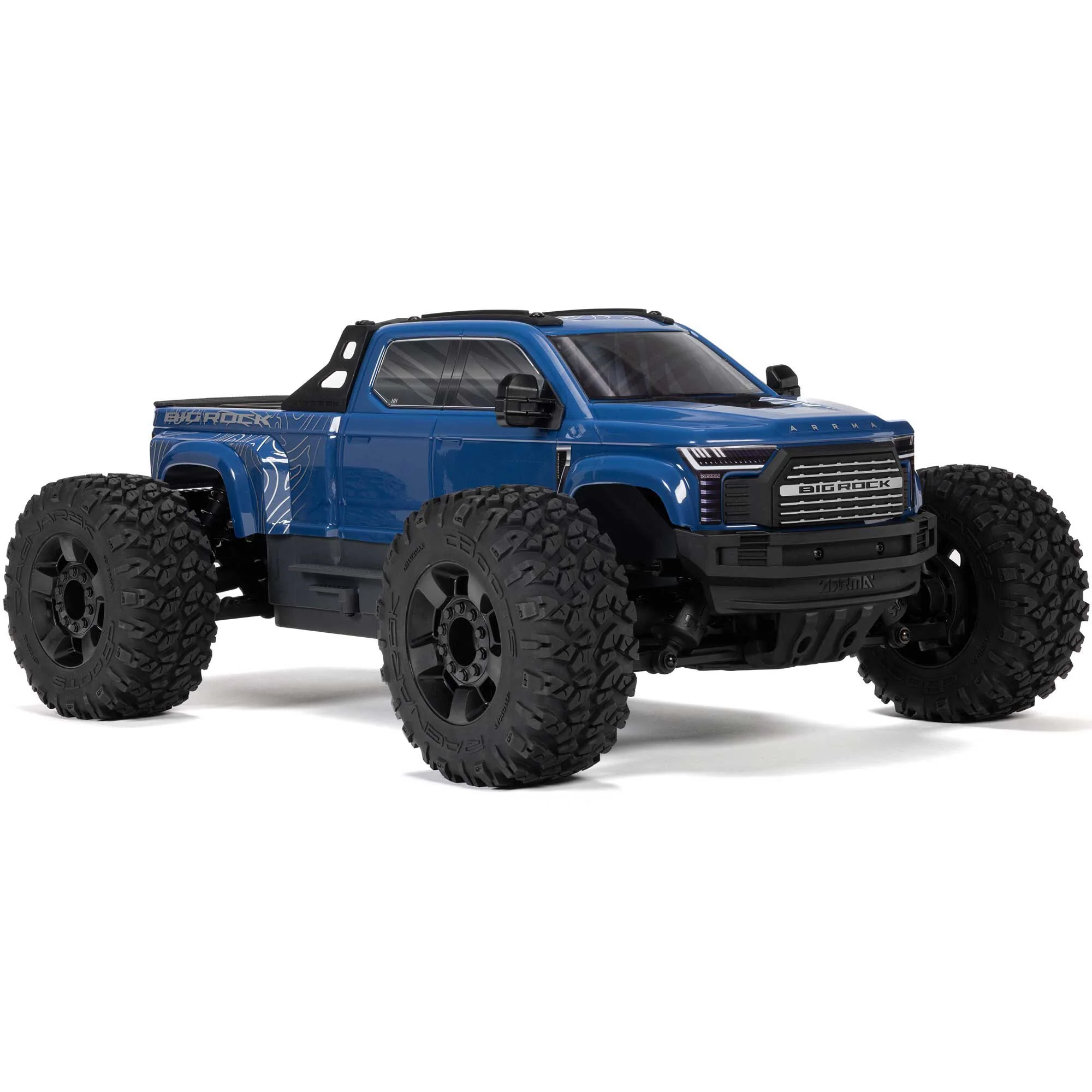 Arrma Monster Truck 1/10 BIG ROCK 223S DSC brushless 4X4 RTR bleu - ARA4312V4T3