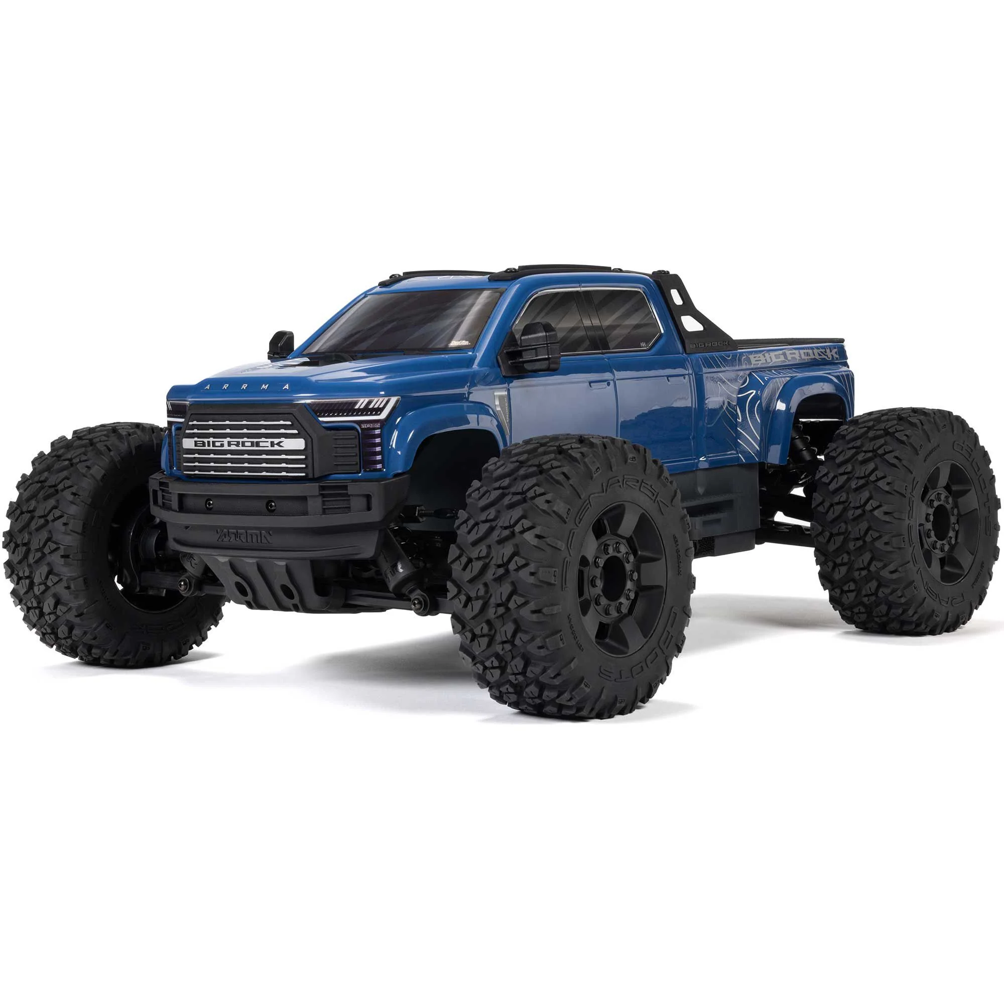 Arrma Monster Truck 1/10 BIG ROCK 223S DSC brushless 4X4 RTR bleu - ARA4312V4T3 - Image 2