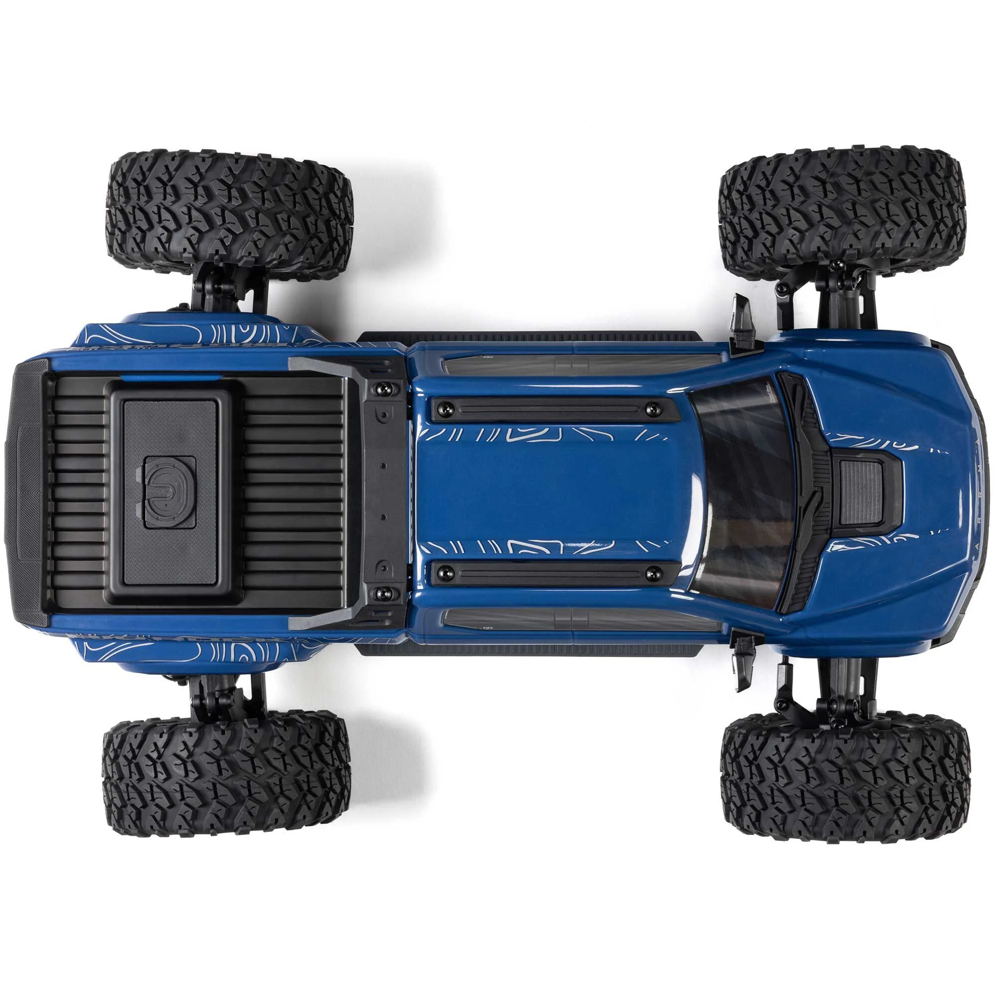 Arrma Monster Truck 1/10 BIG ROCK 223S DSC brushless 4X4 RTR bleu - ARA4312V4T3 - Image 5